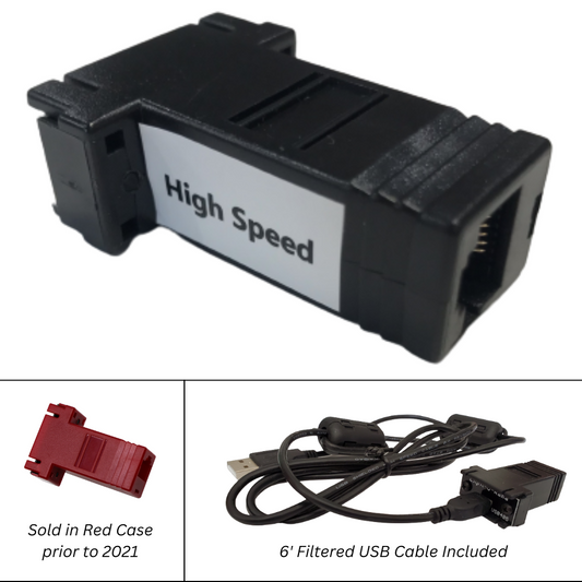 Light-O-Rama USB-RS485-HS Adapter & Filtered Cable | High Speed RS485 Interface
