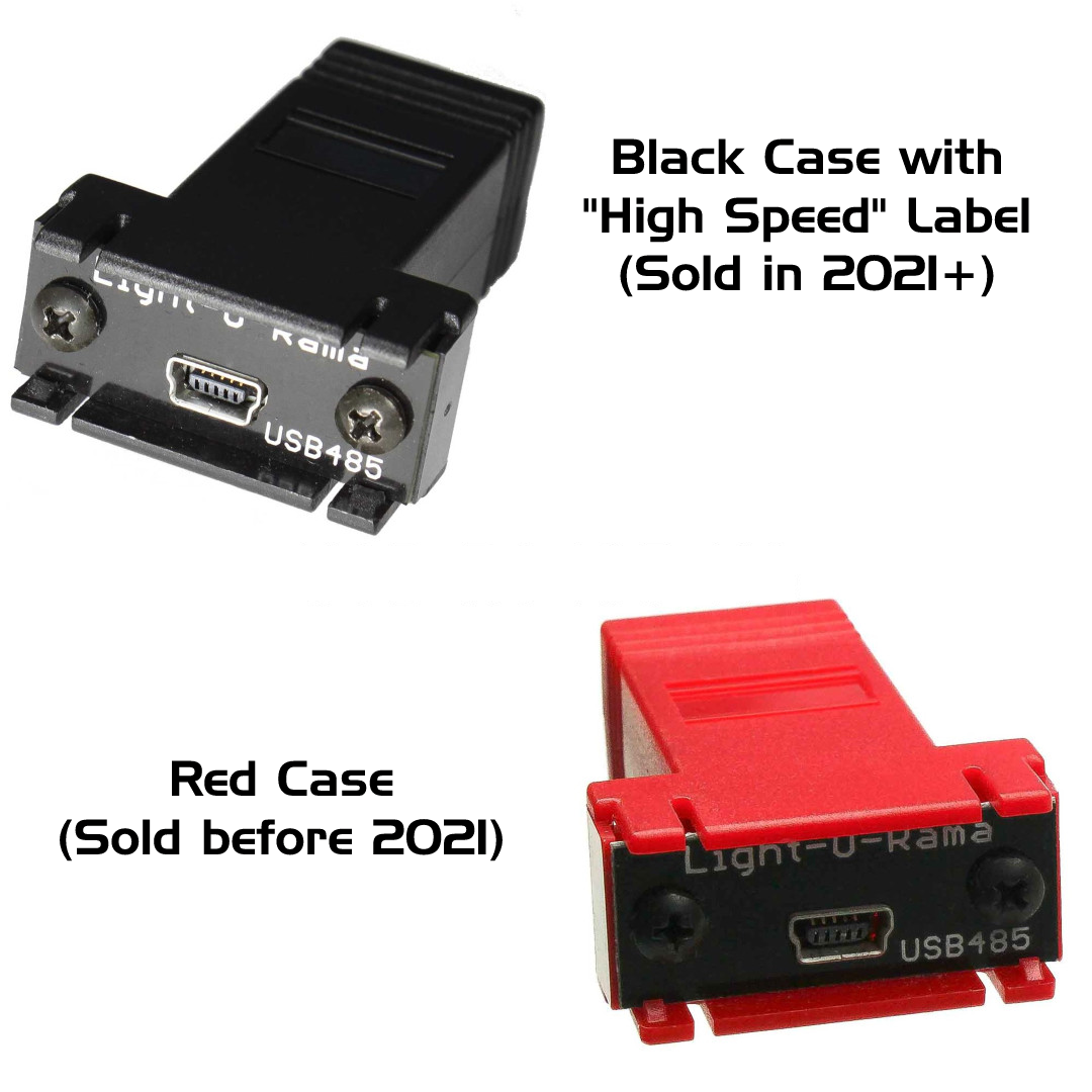 Light-O-Rama USB-RS485-HS Adapter & Filtered Cable | High Speed RS485 Interface
